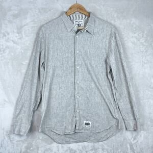 Johnny Cupcakes Kill Em With Kindness Men's L Shirt Heathered Gray Rare Ltd Edtn